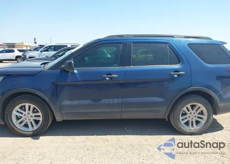 2017 Ford Explorer из США, поврежденный, VIN 1FM5K7B87HGD53443